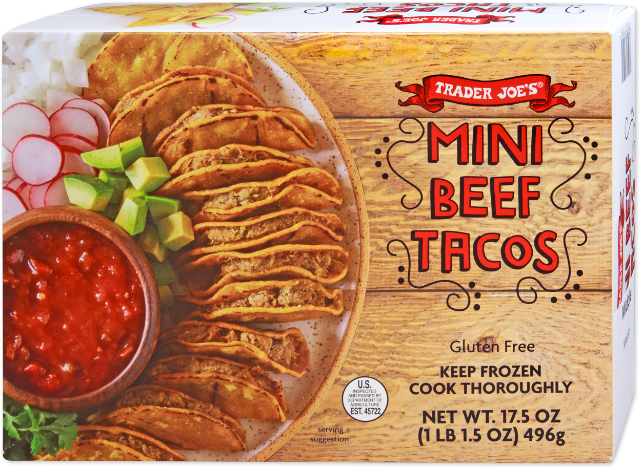 Mini Beef Tacos from trader joes