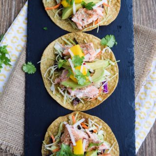 Salmon Tostadas