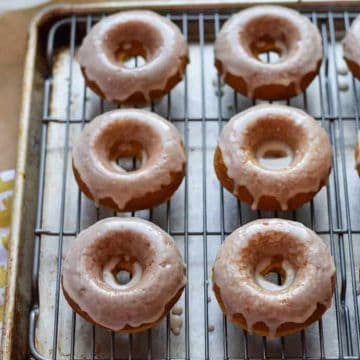 Easy Gluten Free Pumpkin Doughnuts