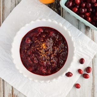 Cranberry Pomegranate Sauce