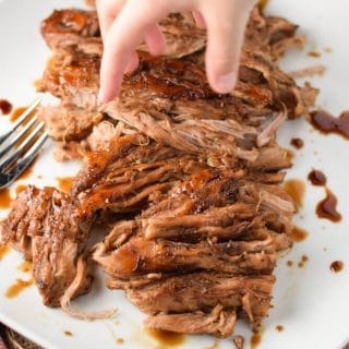 Slow Cooker Balsamic Pork