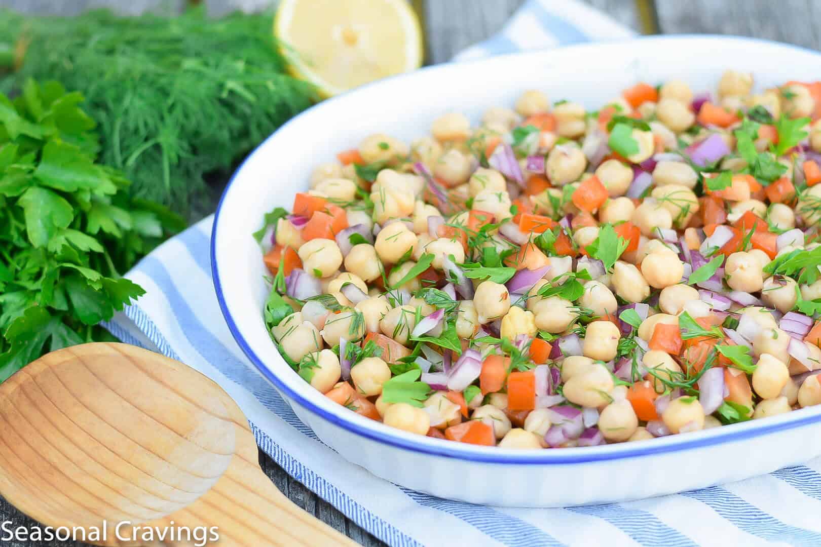 Summer Chickpea Salad