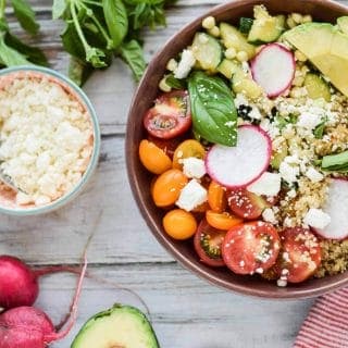 Late Summer Quinoa Grain Bowl