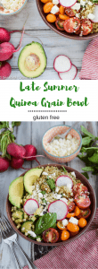 Late Summer Quinoa Grain Bowl