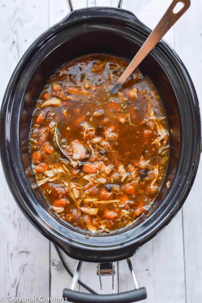 Slow Cooker Mexican Chicken Soup