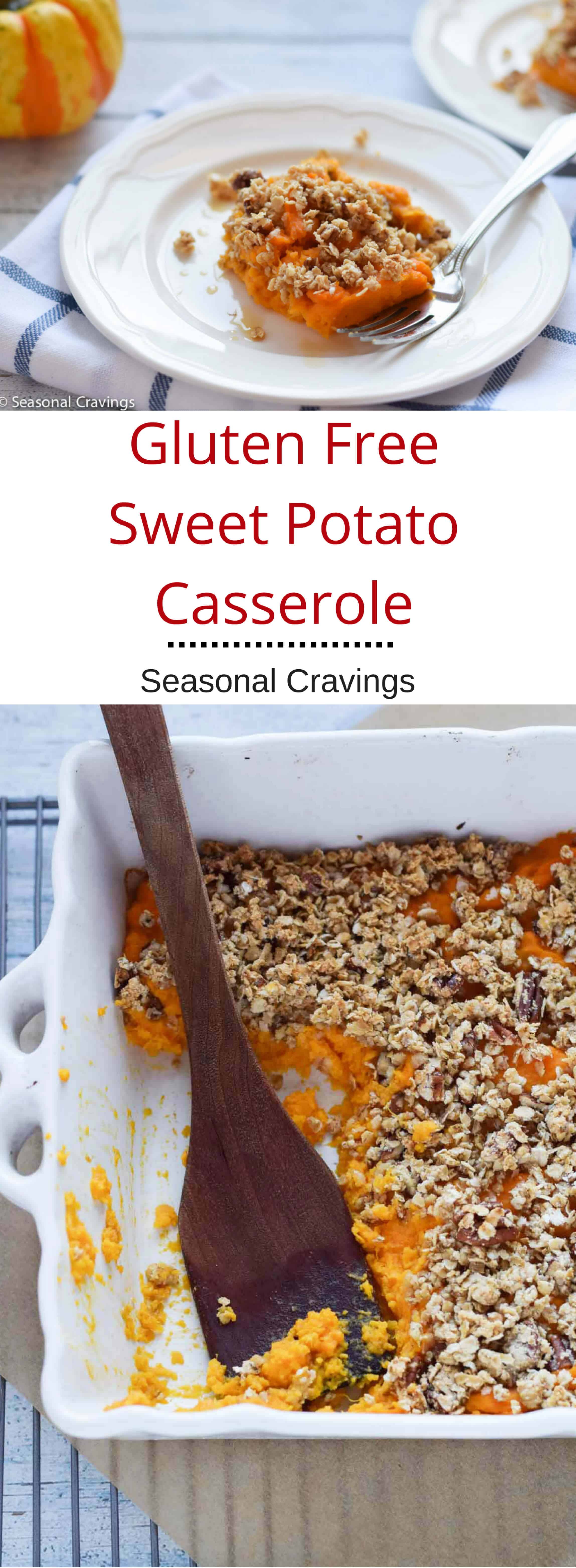 Gluten Free Sweet Potato Casserole