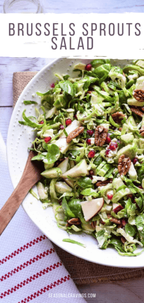 Brussels sprouts salad