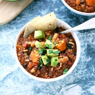 Instant Pot Turkey Quinoa Chili