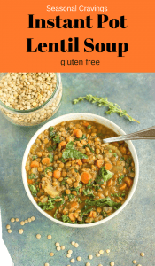 Instant Pot Lentil Soup