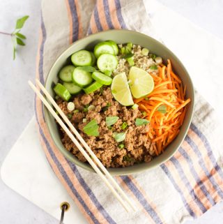 indonesian beef bowl