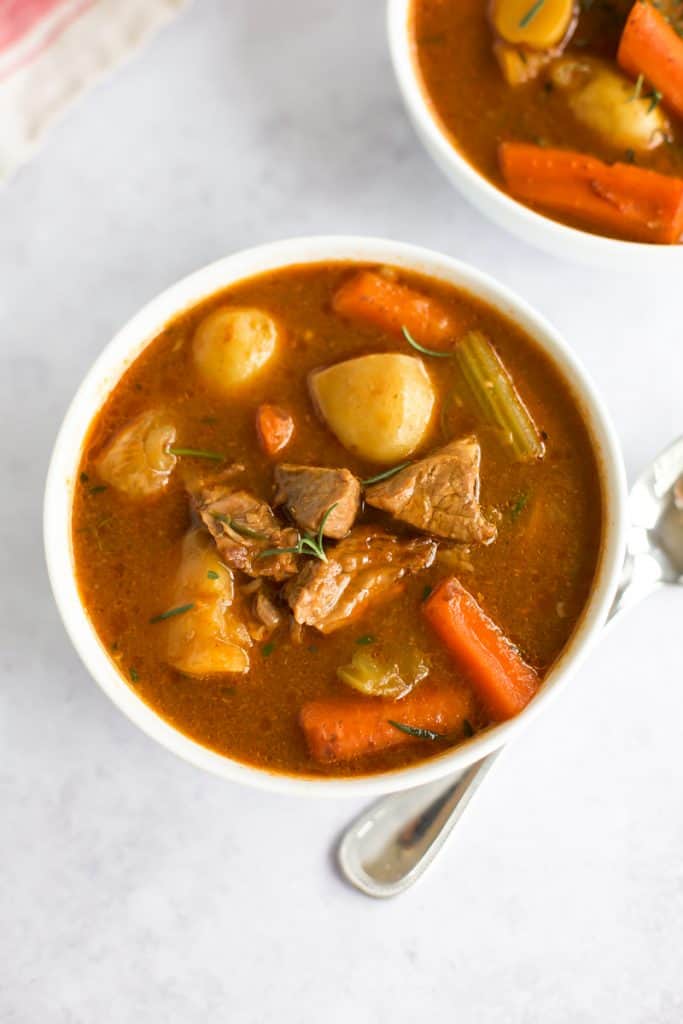  beef stew with potatoes and carrots