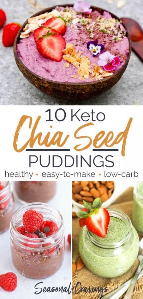 Discover 10 delicious and healthy keto chia seed puddings.