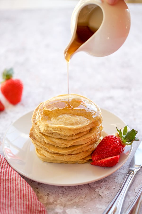 bob's red mill gluten free pancakes with syrup