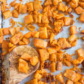 roasted sweet potatoes