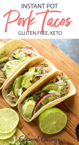 instant pot pork tacos