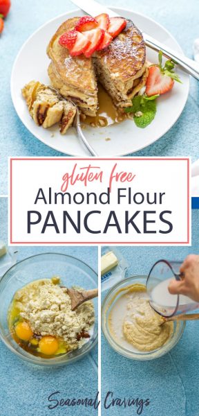 how to make almond flour pancakes