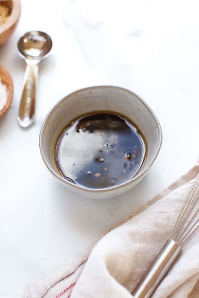 chicken teriyaki instant pot sauce in a bowl