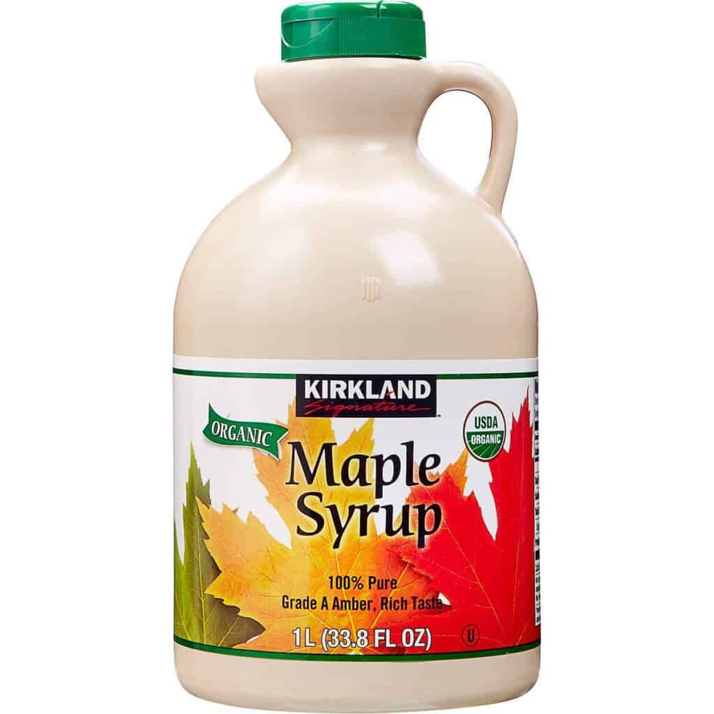 pure maple syrup