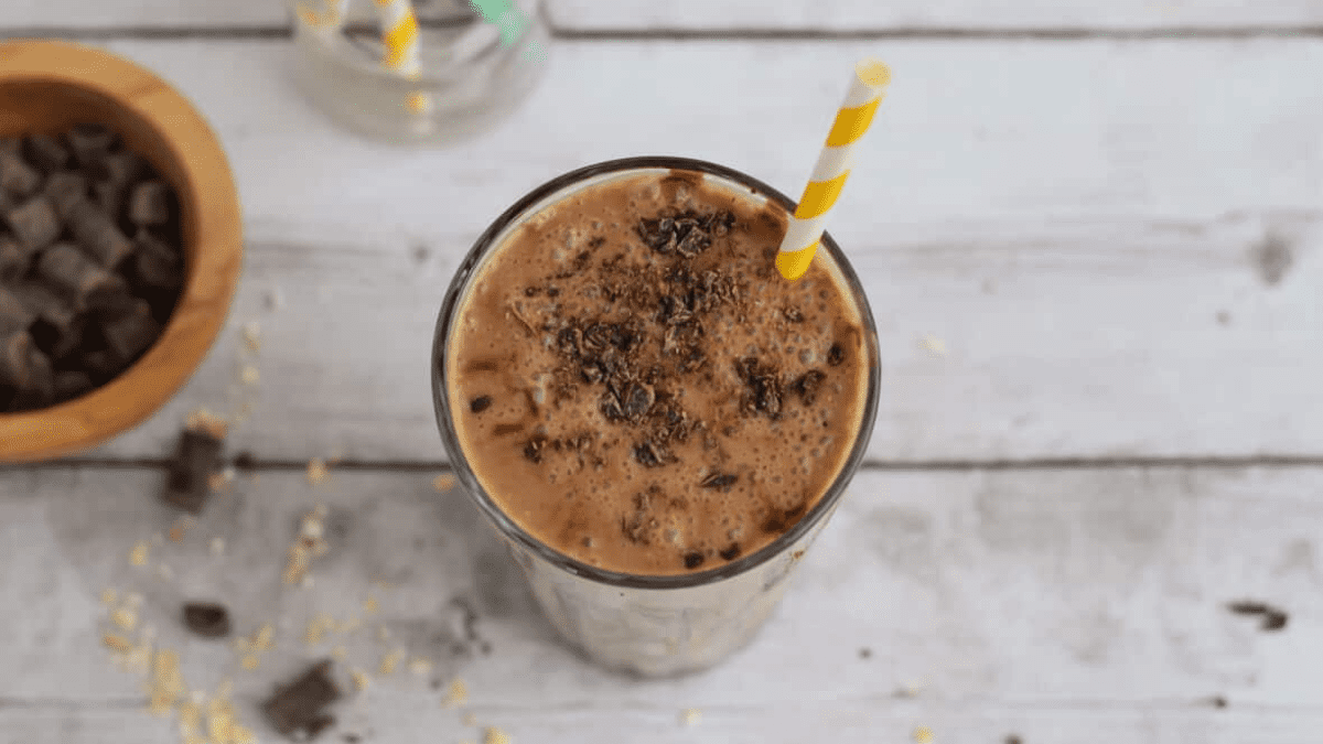 Coffee Banana Oat Smoothie