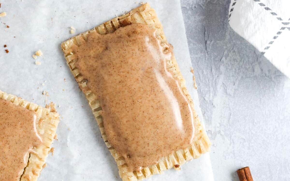 vegan cinnamon poptarts