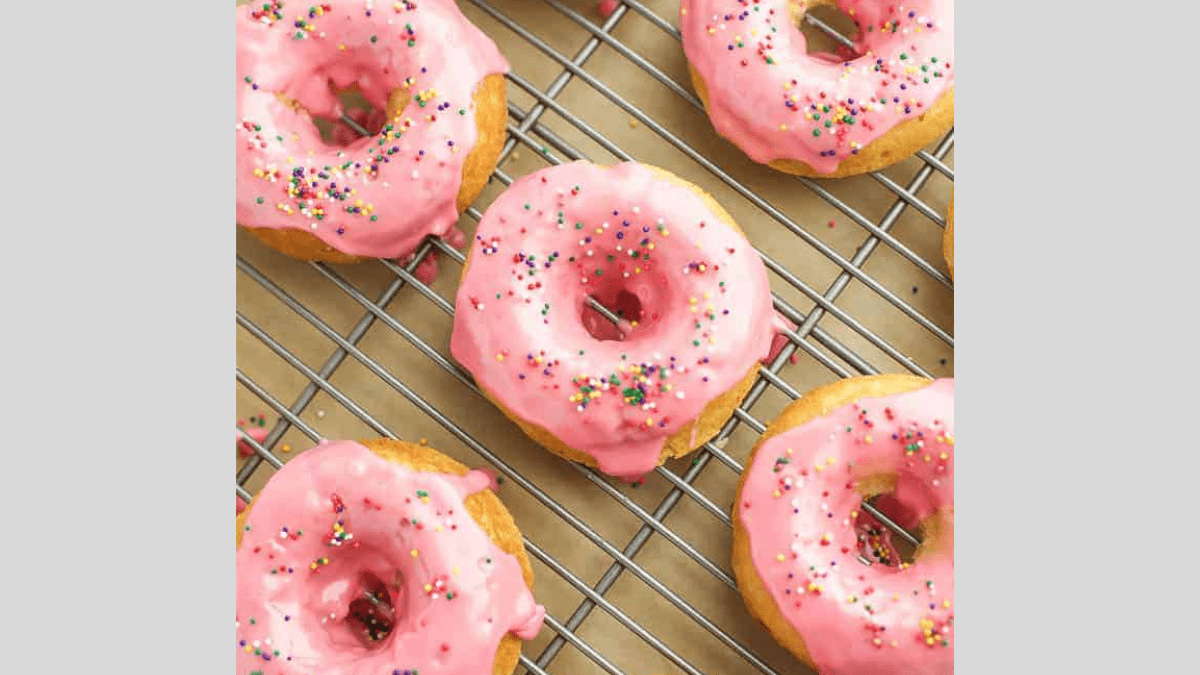 Gluten Free Vanilla Baked Donuts