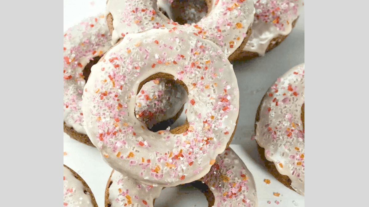 Baked Chocolate Mocha Donuts