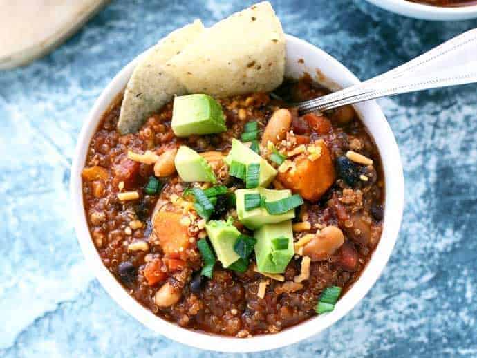 Instant Pot Turkey Quinoa Chili